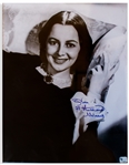 Olivia de Havilland Signed 11'' x 14'' Photo From ''Gone With The Wind'' as Melanie
